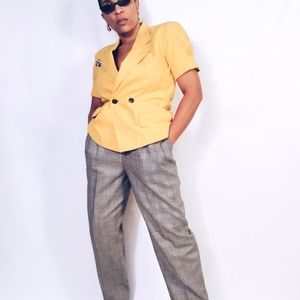 Talbots Plaid Trousers